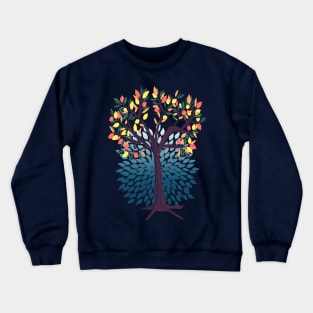 Tree at Night Crewneck Sweatshirt